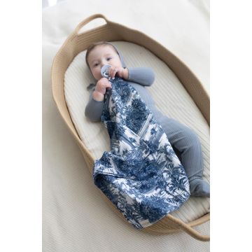 Little Threads Blue Toile Lovey