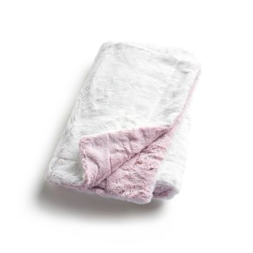 Zandino Plush Baby Blanket Ava Mauve