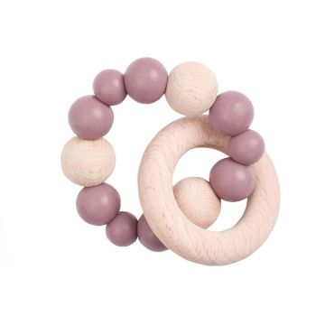 Snuggle Baby Ring Teether Red