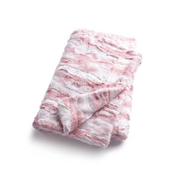 Zandino Plush Baby Blanket Archie Mauve