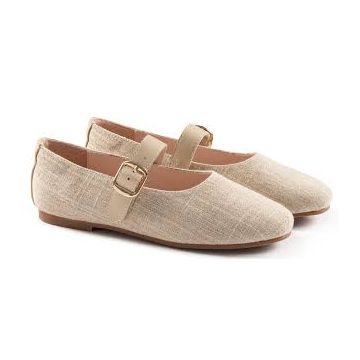 Raybelle Linen w/ strap Day Flat