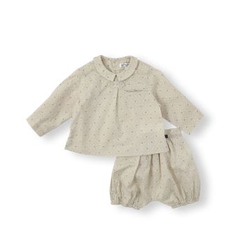 Bene Bene BABY)Memoria Shirt Set Light Khaki