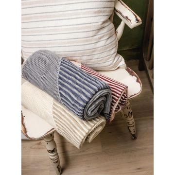 Spool Fine Knit Arak blanket Beige