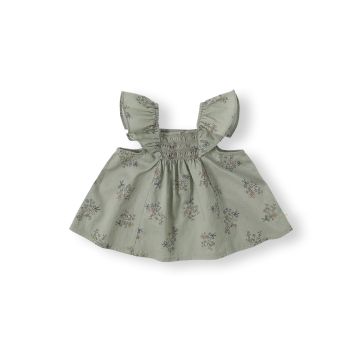 Bene Bene Camille Smocking Frill Blouse