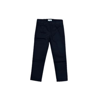 Best Frendz Zip Front Twill Pants Black