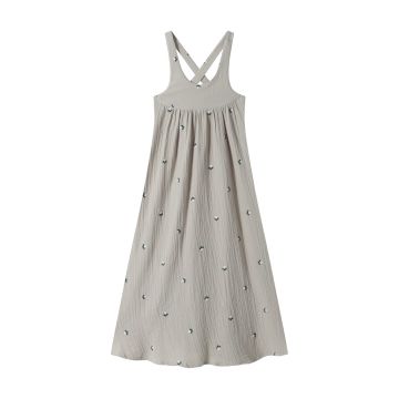 BANA Girls MAXI dress green