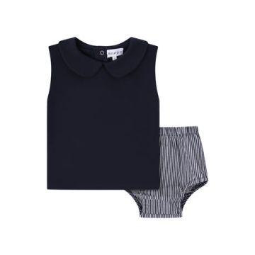 Bopop Pinstripe Collection Toddler Girls Set