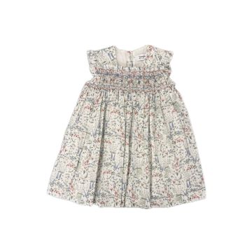 Tartaletta Girls Smocked Floral Dress