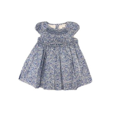 Tartaletta Blue Floral Smocking Dress