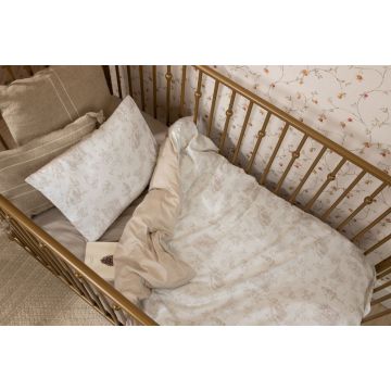 Petite Belle Safra Collection Crib Set Taupe