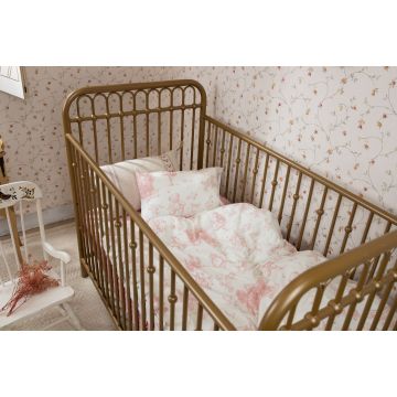 Petite Belle Safra Collection Crib Set Rose
