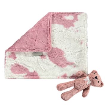 Delore Calf Rose and Luxe Rosewood Lovey