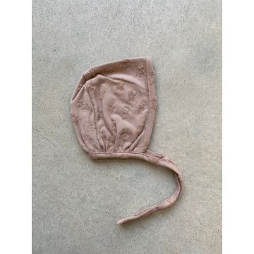 Bebe Organic Fleury Bonnet Dusty Rose