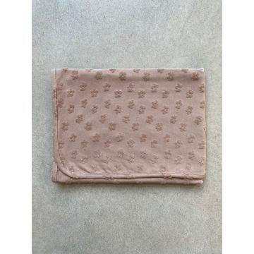Bebe Organic Fleury Blanket Dusty Rose