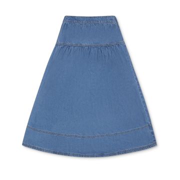 Little Parni Denim Maxi Skirt