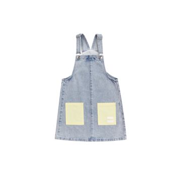 Heven Denim Pocket Jumper Denim/Yellow