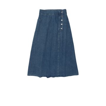 Froo Peony Skirt Denim
