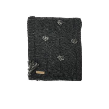 Inimini Antrasit melange Blanket