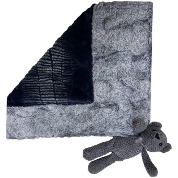 Delore Heather Luxe Grey/Sahara Navy Lovey 