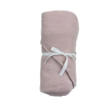 Lil Legs Pink Towel Pink Trim
