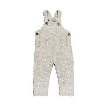 Kipp Grey Carter Short Overalls