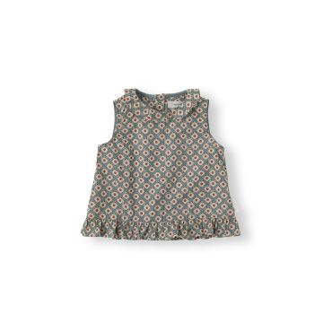 Bene Bene Rhombus Frill Blouse