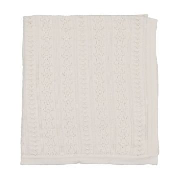 Bee and Dee Intricate Knit Blanket