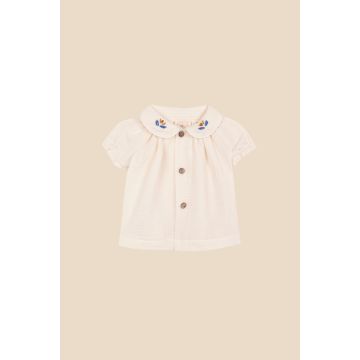 Birinit Ivory embroidered blouse baby