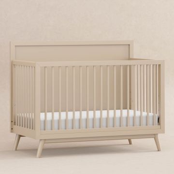 Palma Mid-Century 4-in-1 Convertible Crib w/Toddler Bed Conversion