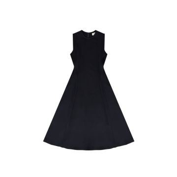 Joelle Wool Swing Dress Navy