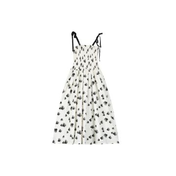 Little Creative Factory Lucky Strap Dress Cream/Black