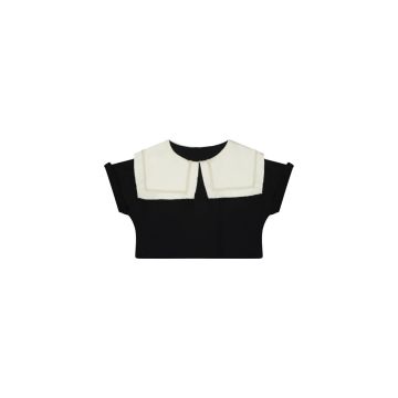 Little Creative Factory Odissey Crop Sweatshirt Black