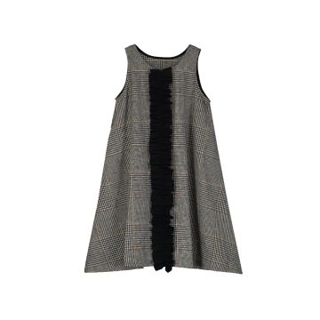 Little Creative Factory Valley Apron Ruffle Dress Prince of Wales