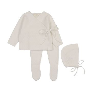 Mema Knits KNIT BRIS SET + BONNET