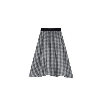 Little Creative Factory Check Skirt Black/Cream