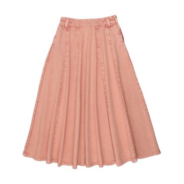 Kin+Kin Denim Maxi Circle Skirt