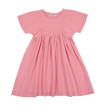 Kin+Kin Striped Short Sleeve Dress