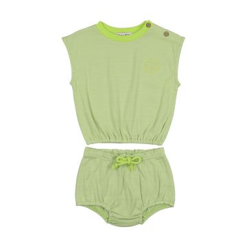 Kin+Kin Striped Two Piece Bloomer Set