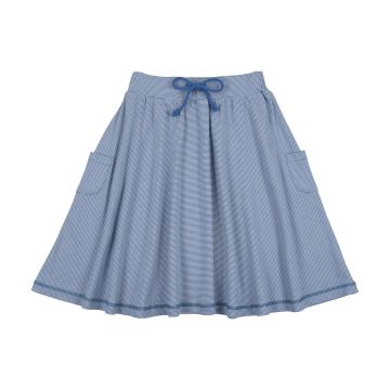 Kin+Kin Striped Full Skirt