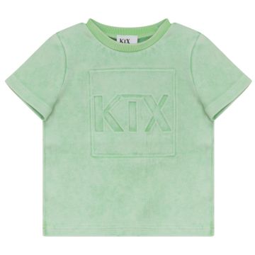 Kix Embossed Tshirt Washed Mint