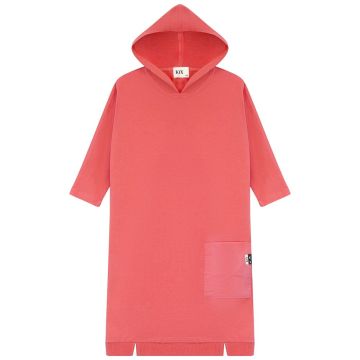 Kix Combo Hooded Dress Dubarry