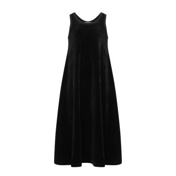 Little Parni Velour Maxi Jumper Black