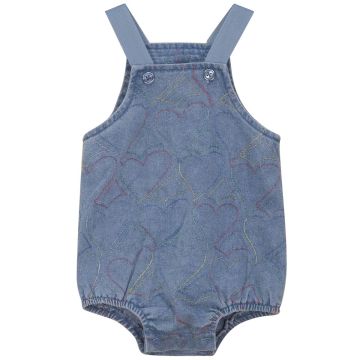 Kix EMBROIDERED DENIM BG ROMPER