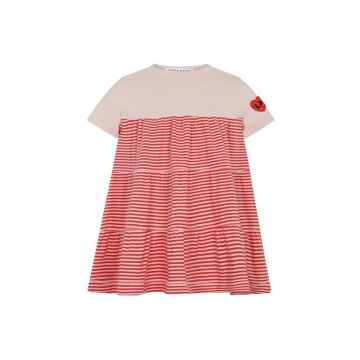 Little Parni Varsity Tiered Dress SS