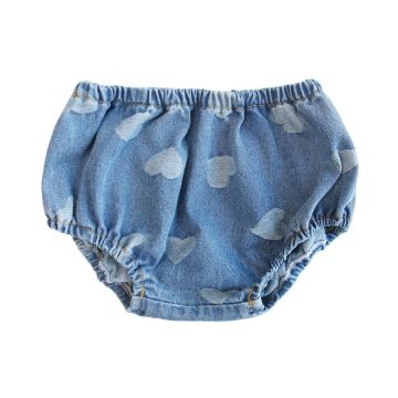 Little Parni Denim Heart Bloomer