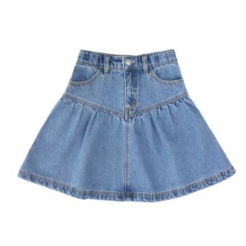 Little Parni Denim Short Skirt