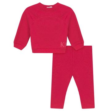 KIX BG ROUNDED YOKE SET Fuchsia