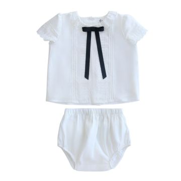 Little Parni Evening Bow Toddler Set