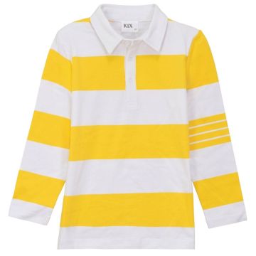 Kix MULTI STRIPE LS POLO