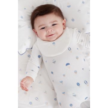Kipp Hot Air Balloon Bib Blue